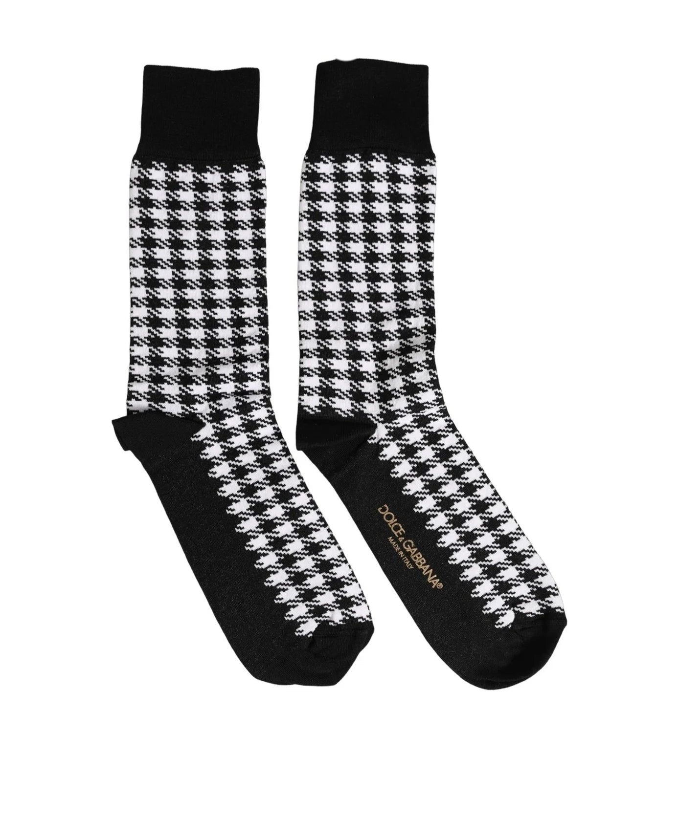 Dolce & Gabbana Crew Sock in black, Cotton — view 4