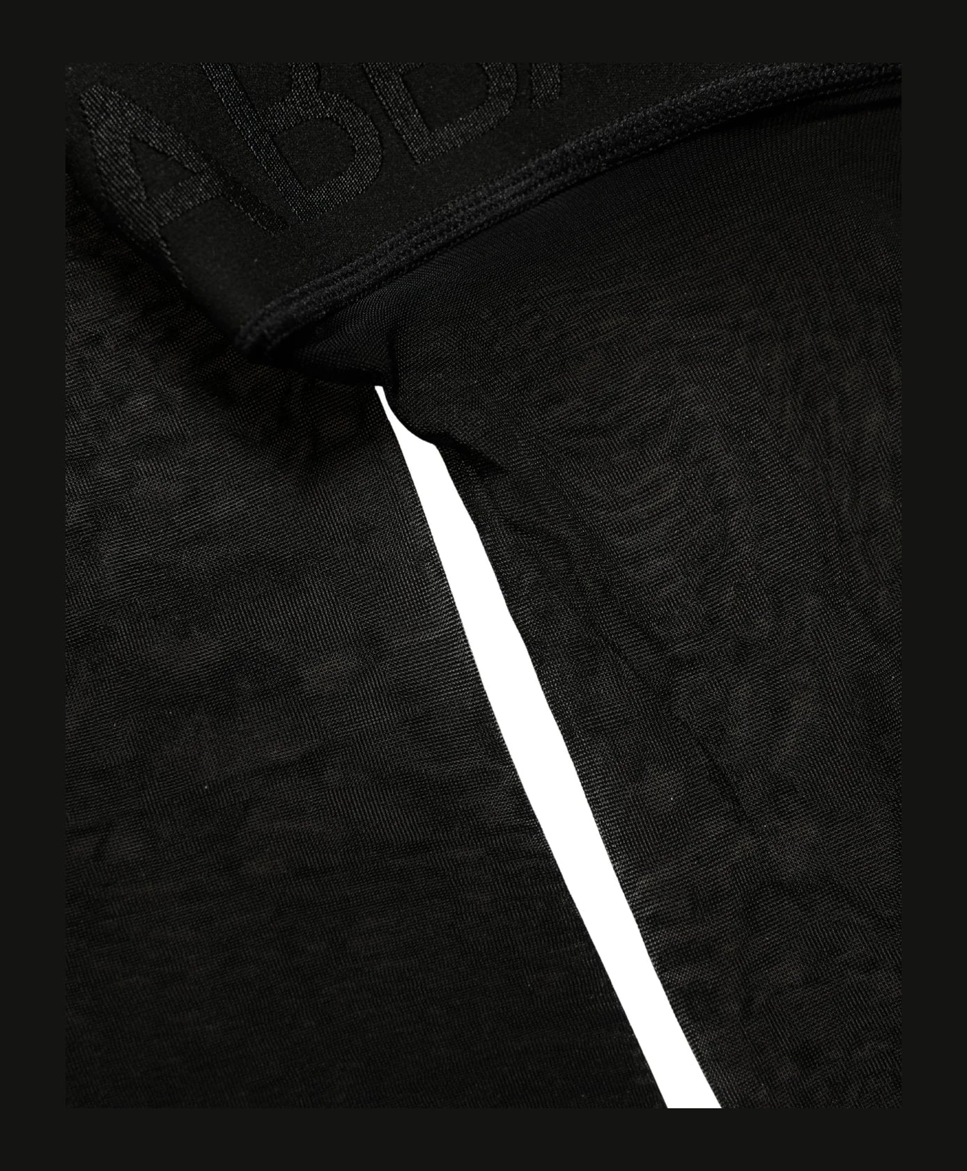 Dolce & Gabbana Crew Sock in black, Nylon
