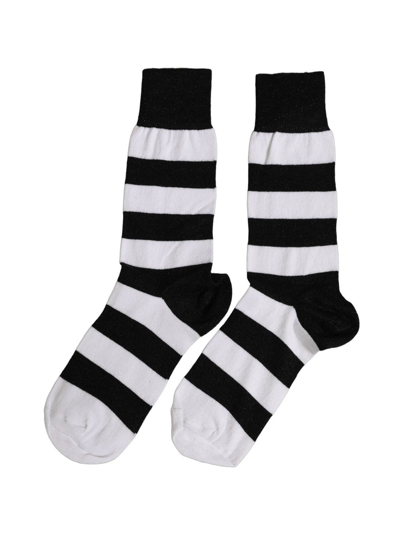 Dolce & Gabbana Crew Sock in black, Viscose — view 2