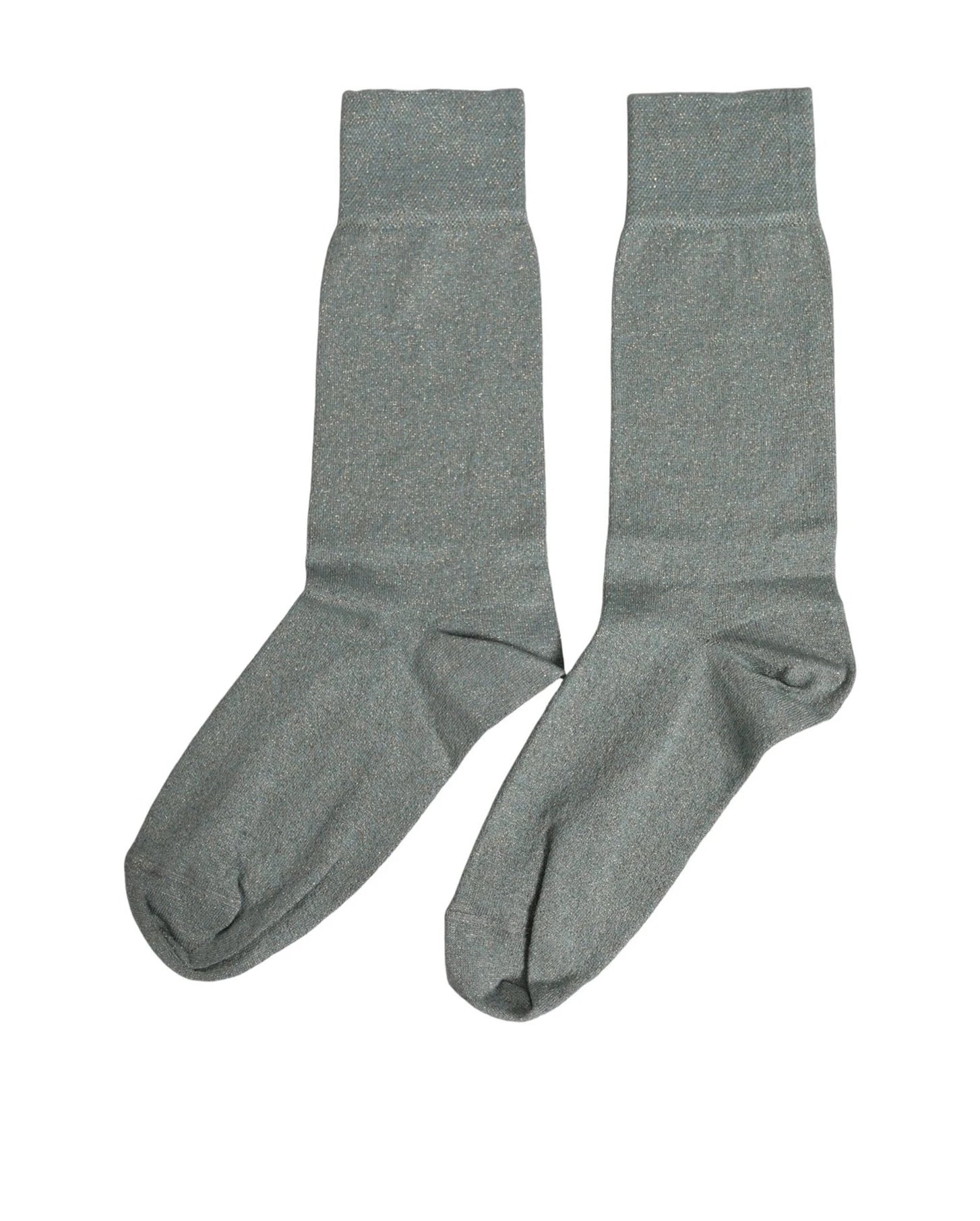 Dolce & Gabbana Crew Sock in gray, Viscose — view 2