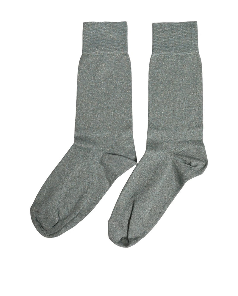 Dolce & Gabbana Crew Sock in gray, Viscose — view 2