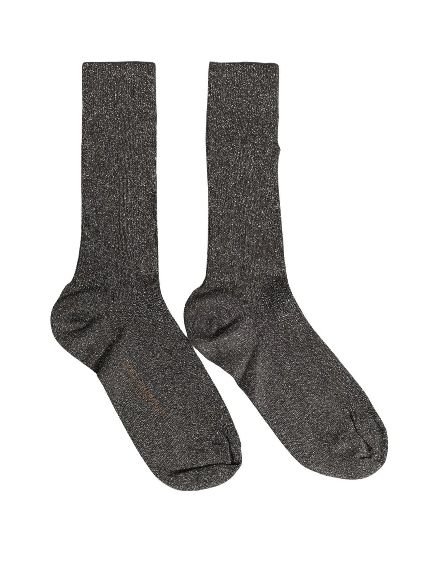Dolce & Gabbana Crew Sock in gray, Viscose — view 3