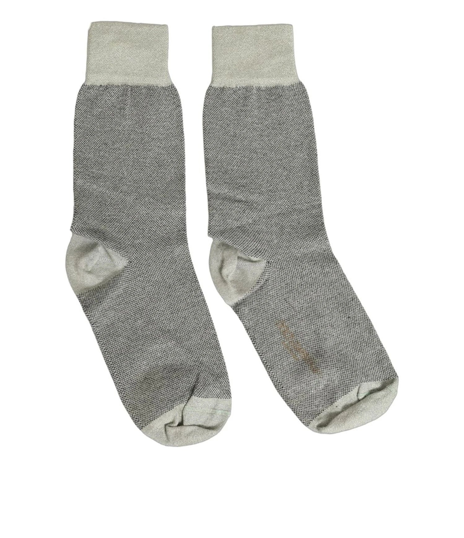 Dolce & Gabbana Crew Sock in gray, Viscose — view 3