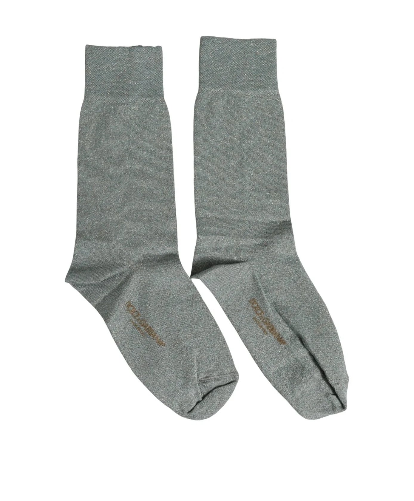 Dolce & Gabbana Crew Sock in gray, Viscose — view 4