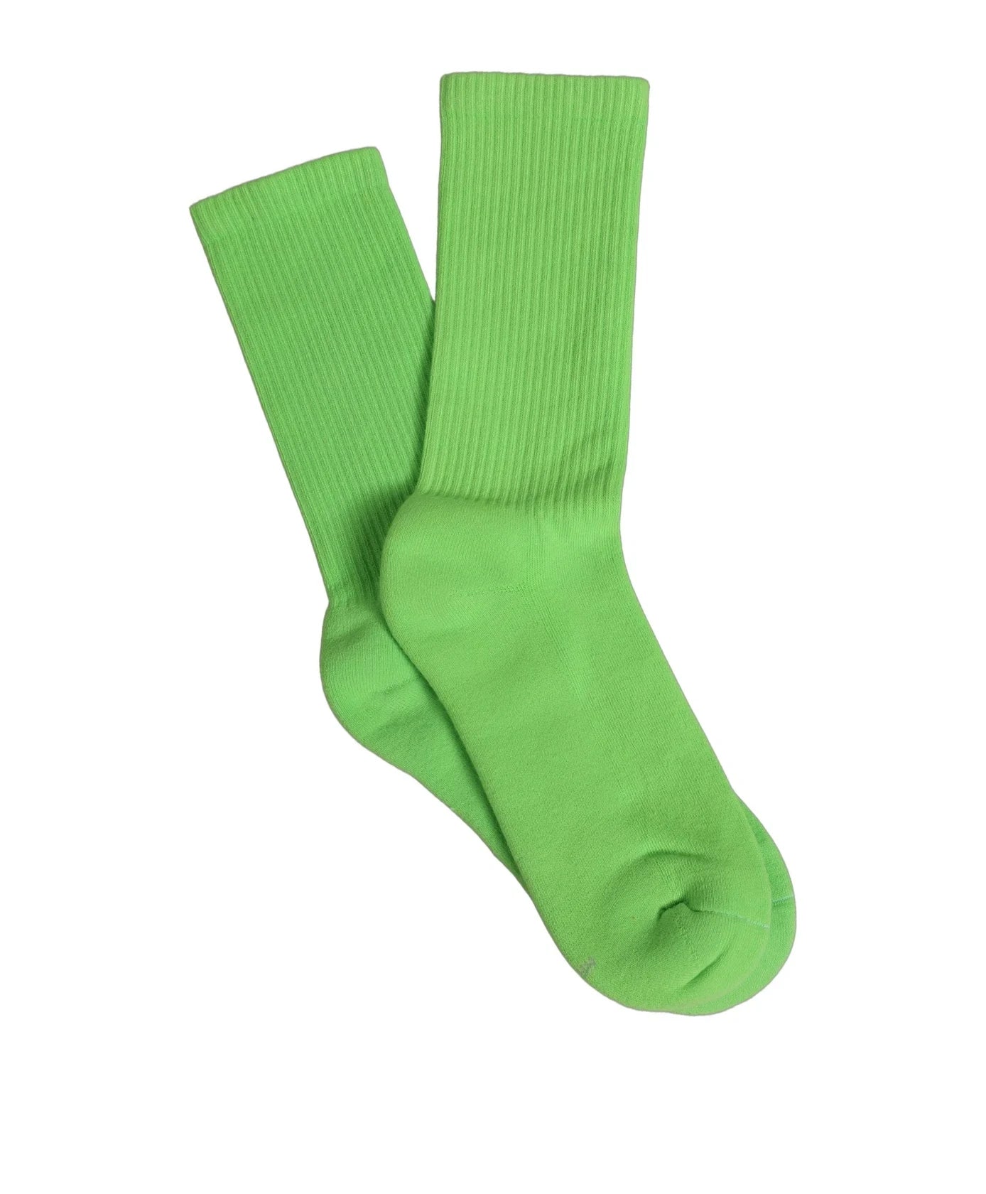 Dolce & Gabbana Crew Sock in green, Cotton