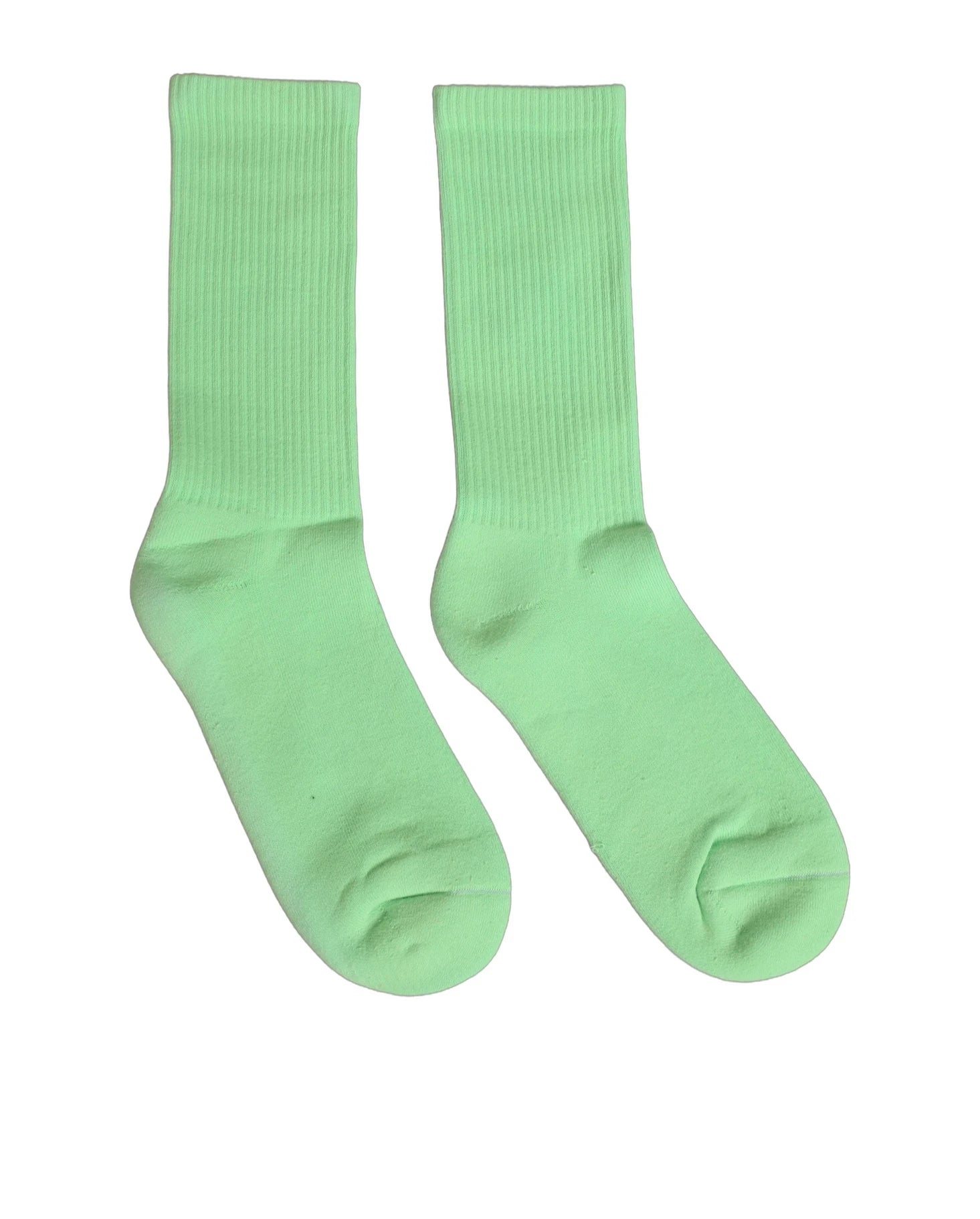 Dolce & Gabbana Crew Sock in green, Cotton