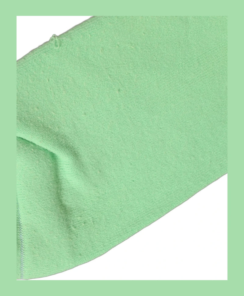 Dolce & Gabbana Crew Sock in green, Cotton — view 3