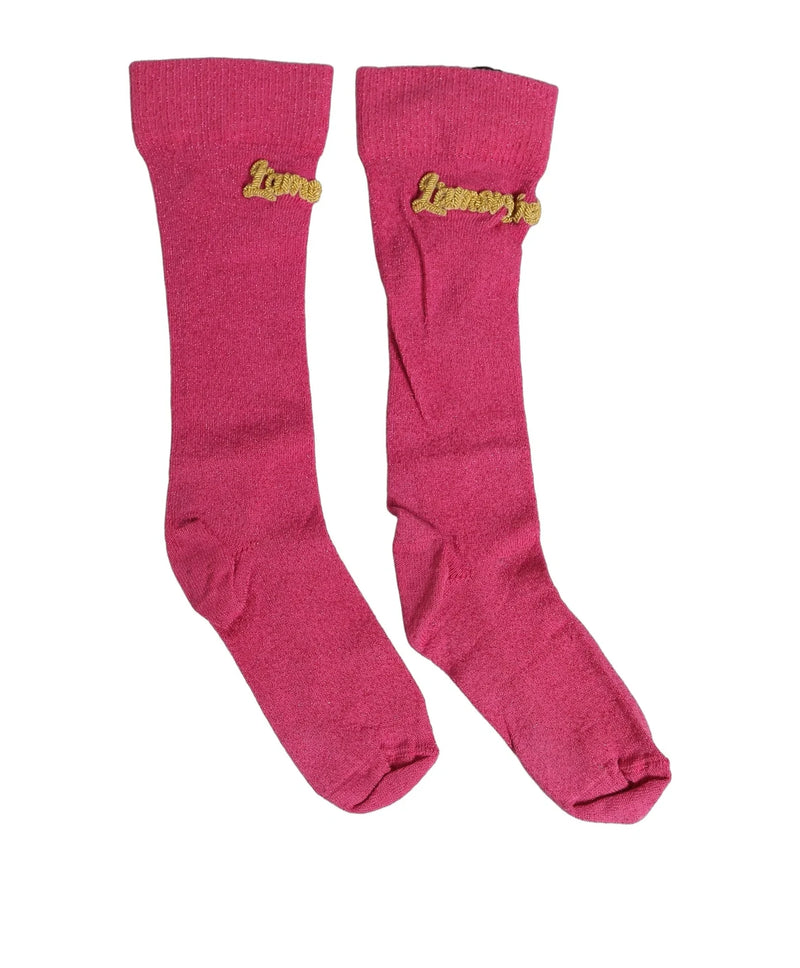 Dolce & Gabbana Crew Sock in pink — view 3