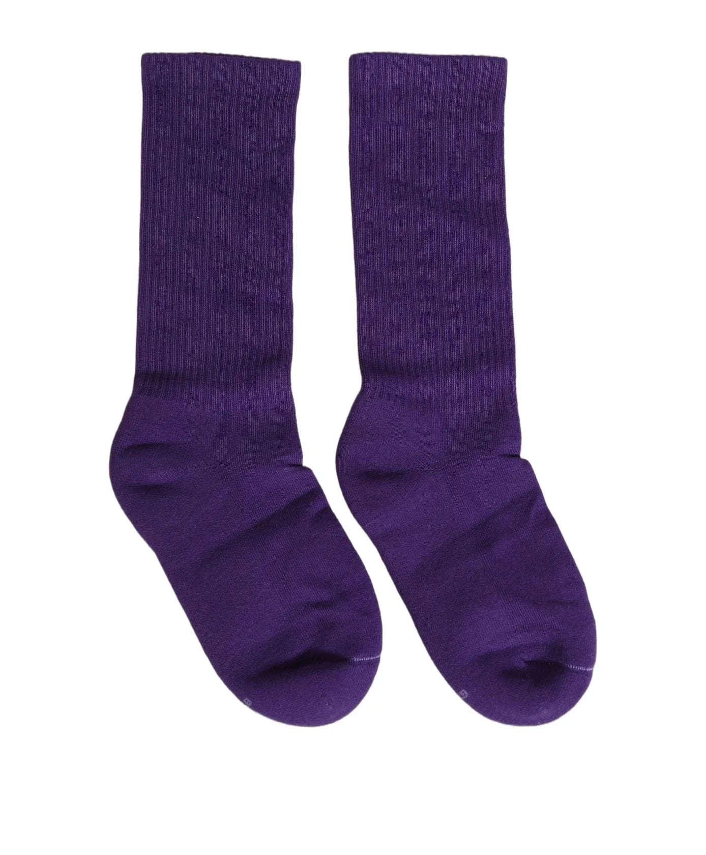 Dolce & Gabbana Crew Sock in purple, Cotton — view 4