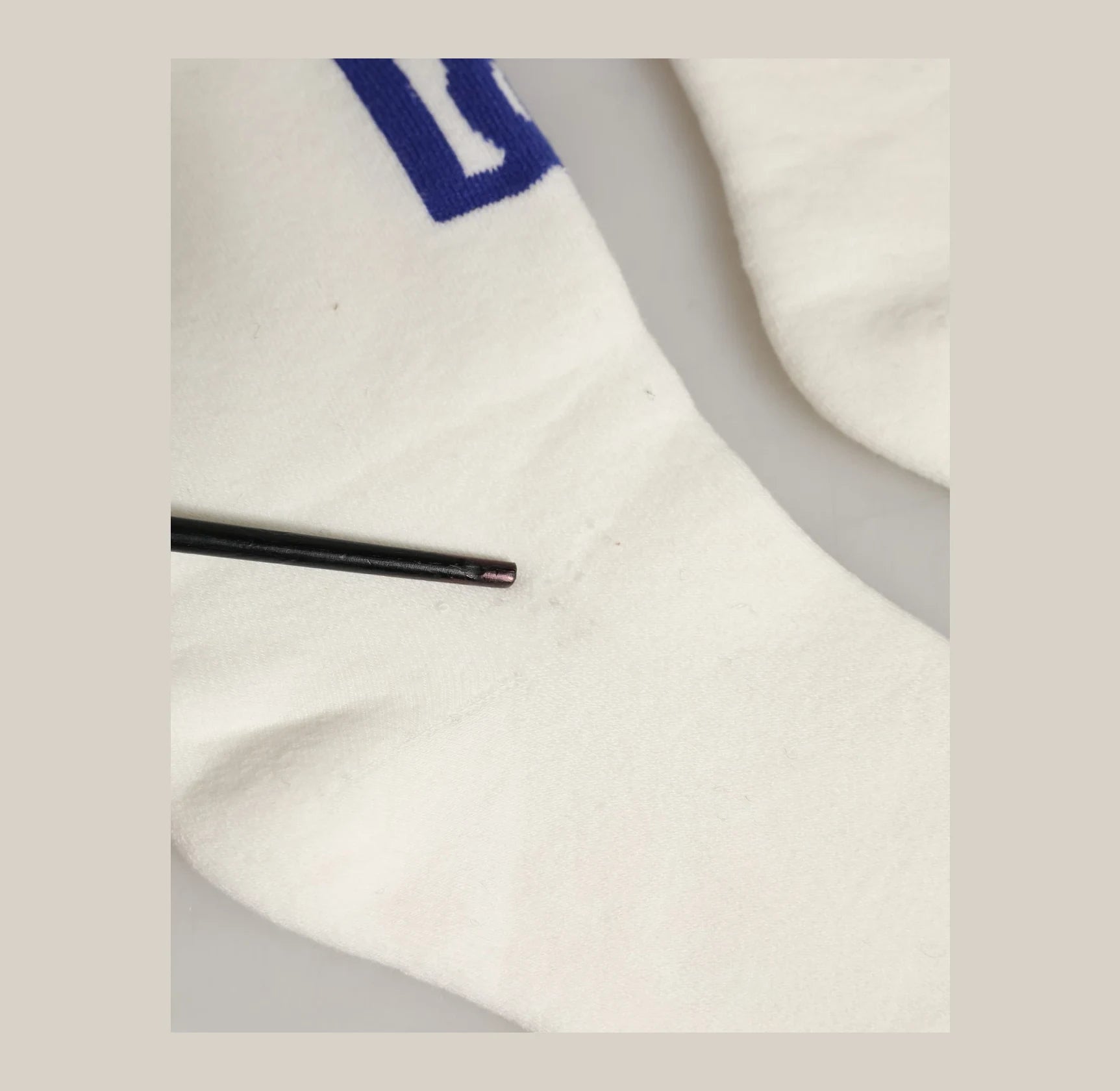 Dolce & Gabbana Crew Sock in white, Cotton — view 2