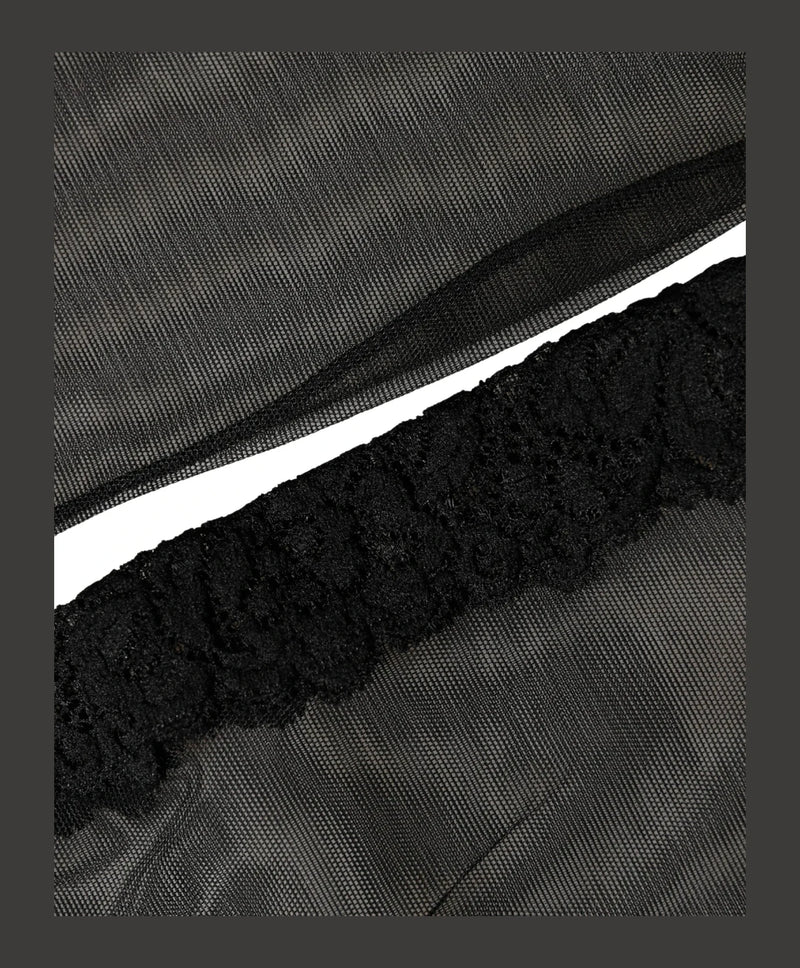 Dolce & Gabbana Dance Sock in black, Elastane