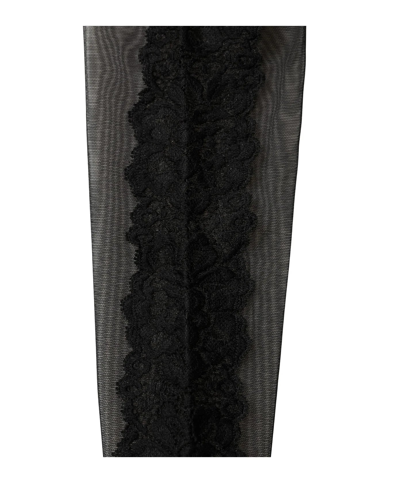 Dolce & Gabbana Dance Sock in black, Elastane — view 5