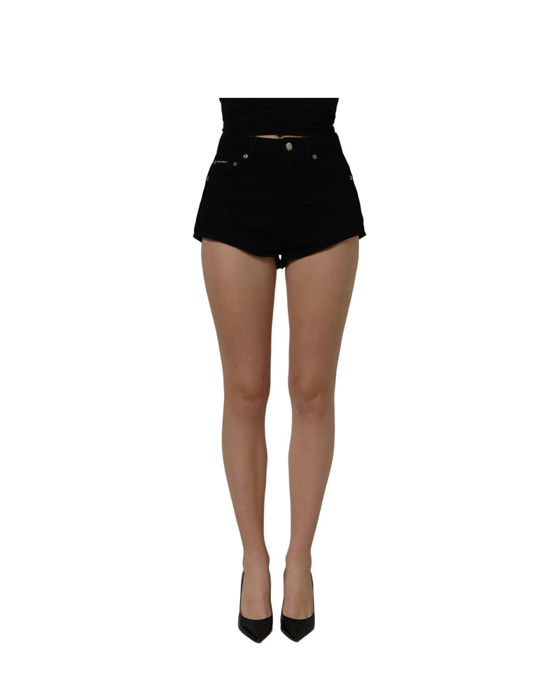 Dolce & Gabbana Denim Short in black, Cotton — view 2