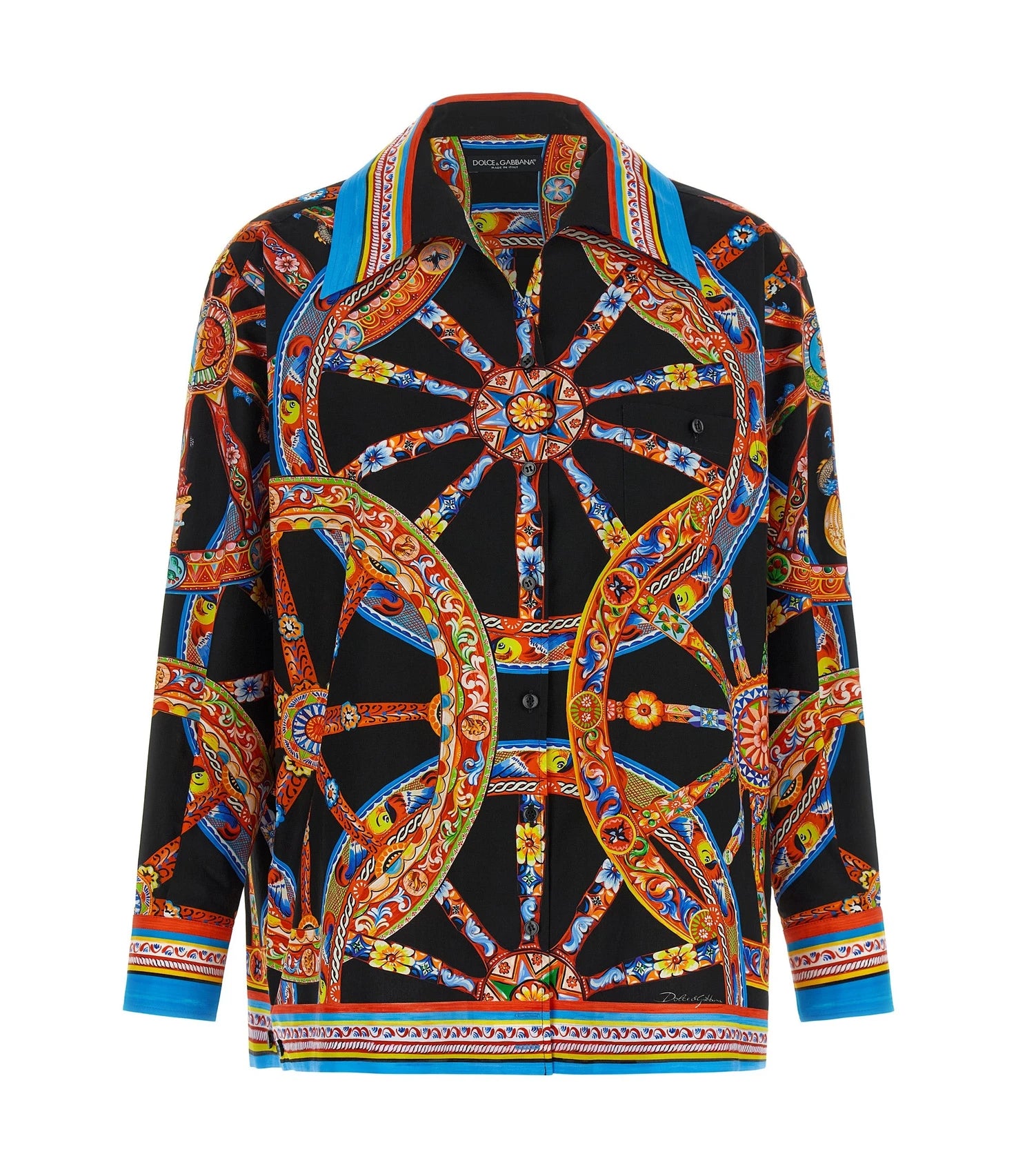 Dolce & Gabbana Dress Shirt in multicolor, Cotton