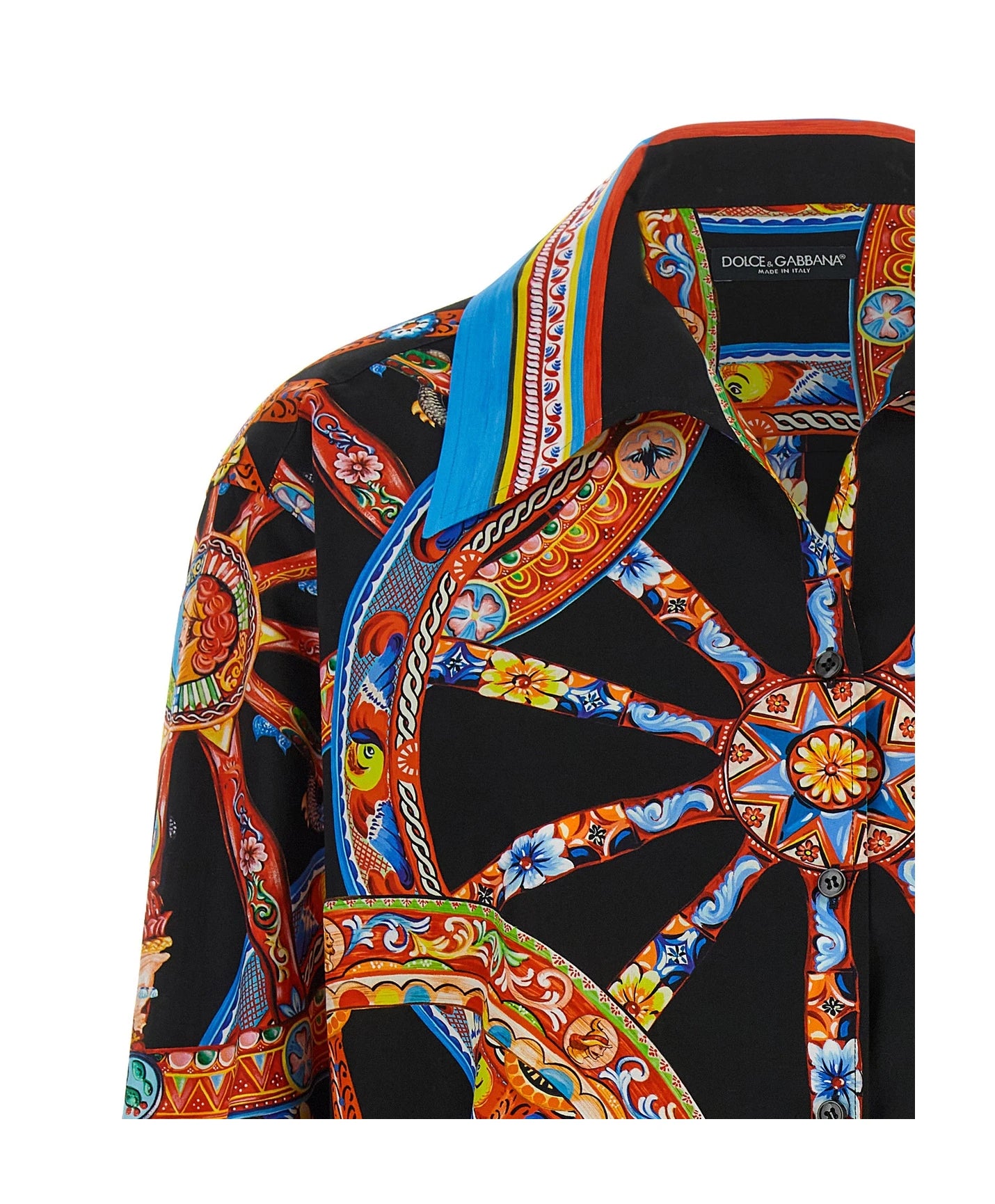 Dolce & Gabbana Dress Shirt in multicolor, Cotton — view 3