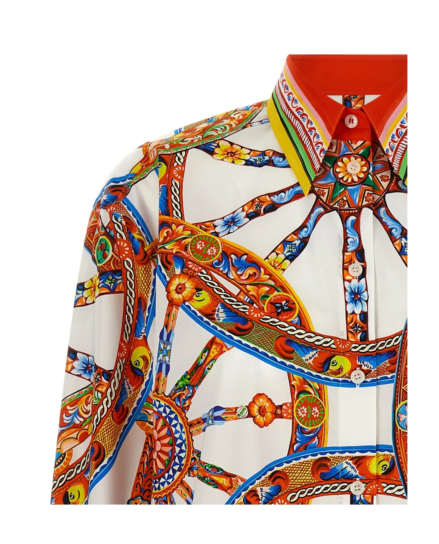 Dolce & Gabbana Dress Shirt in multicolor, Cotton — view 3