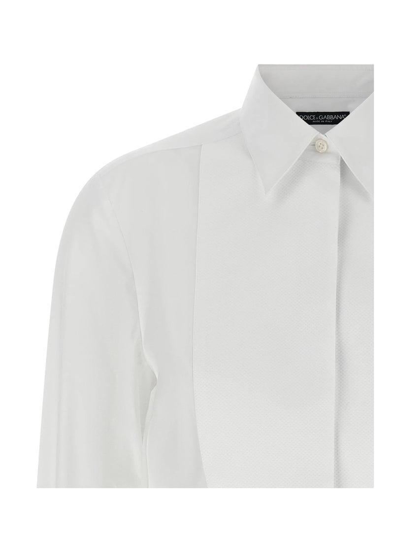 Dolce & Gabbana Dress Shirt in white, Cotton — view 3