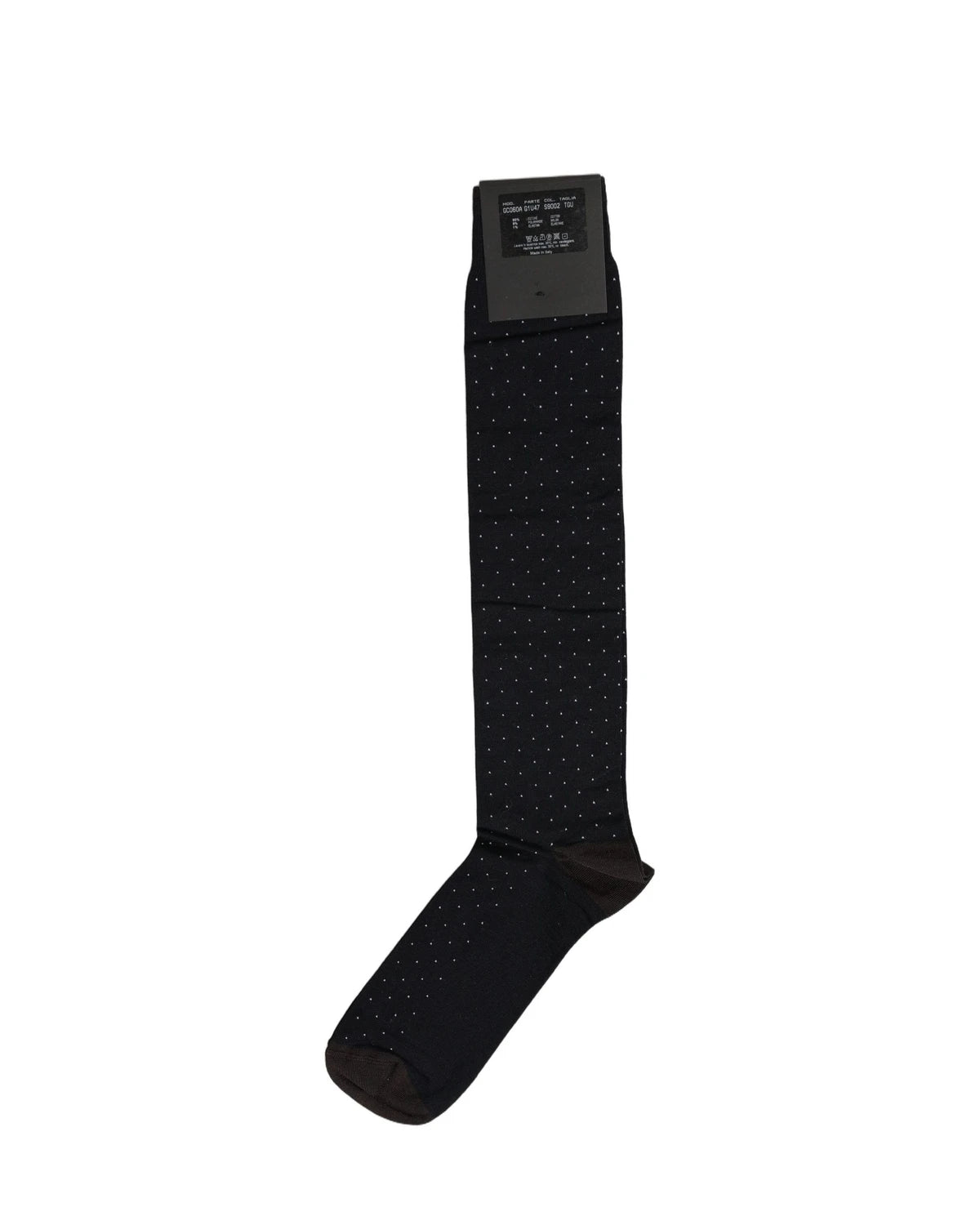 Dolce & Gabbana Dress Sock in black, Cotton — view 4