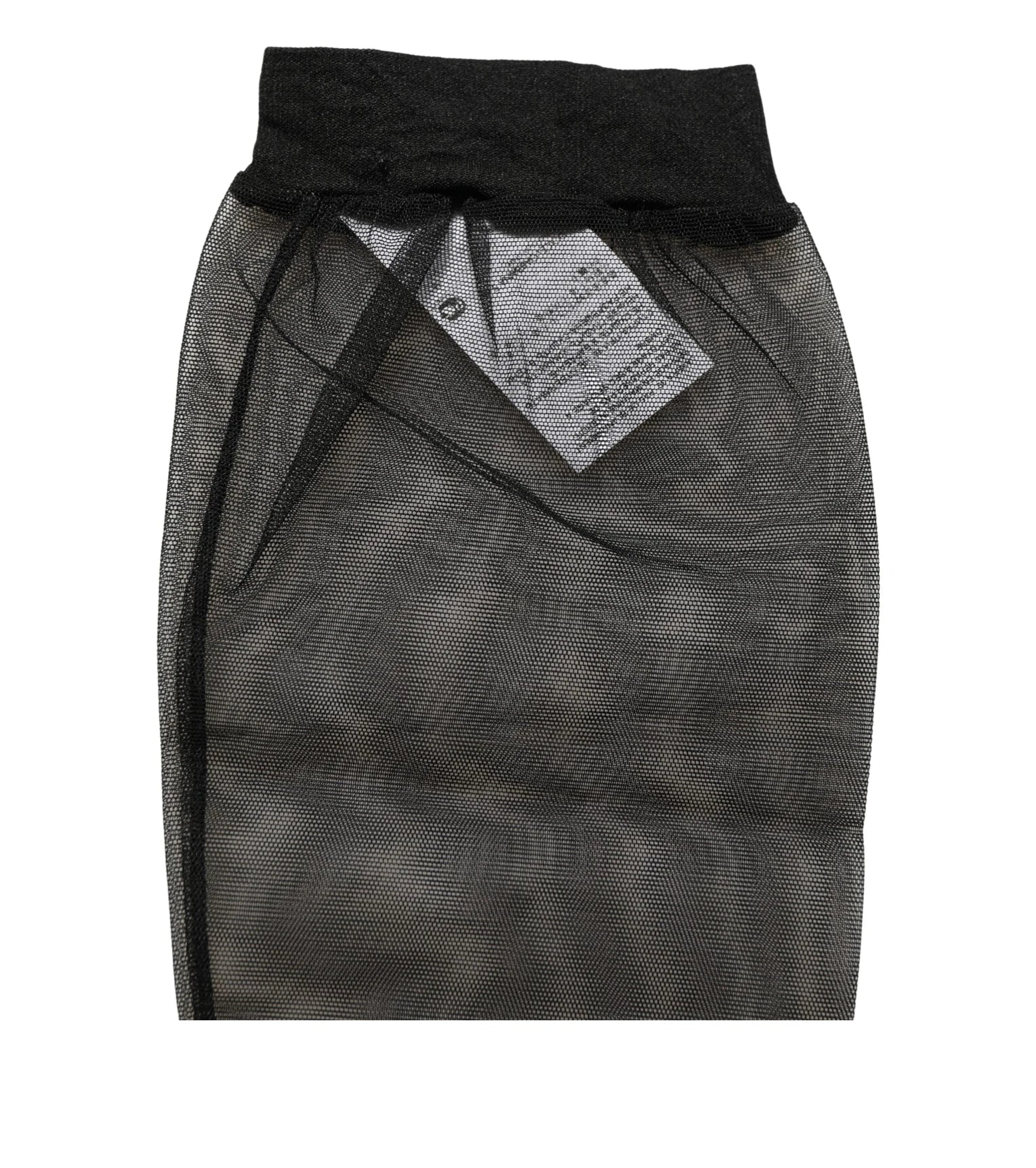 Dolce & Gabbana Dress Sock in black, Elastane