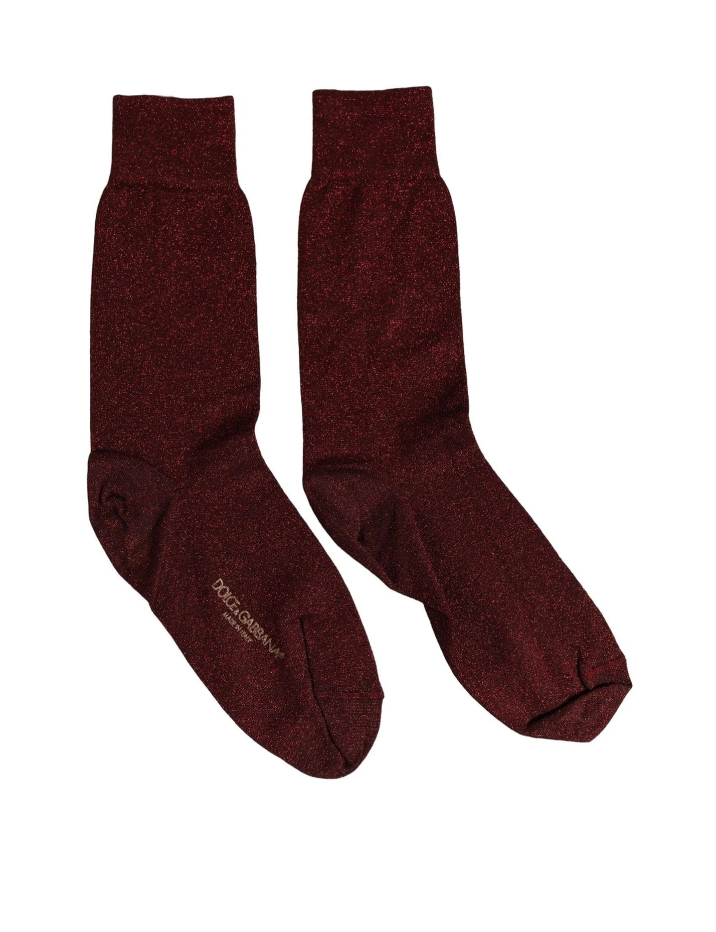 Dolce & Gabbana Dress Sock in red, Viscose — view 4