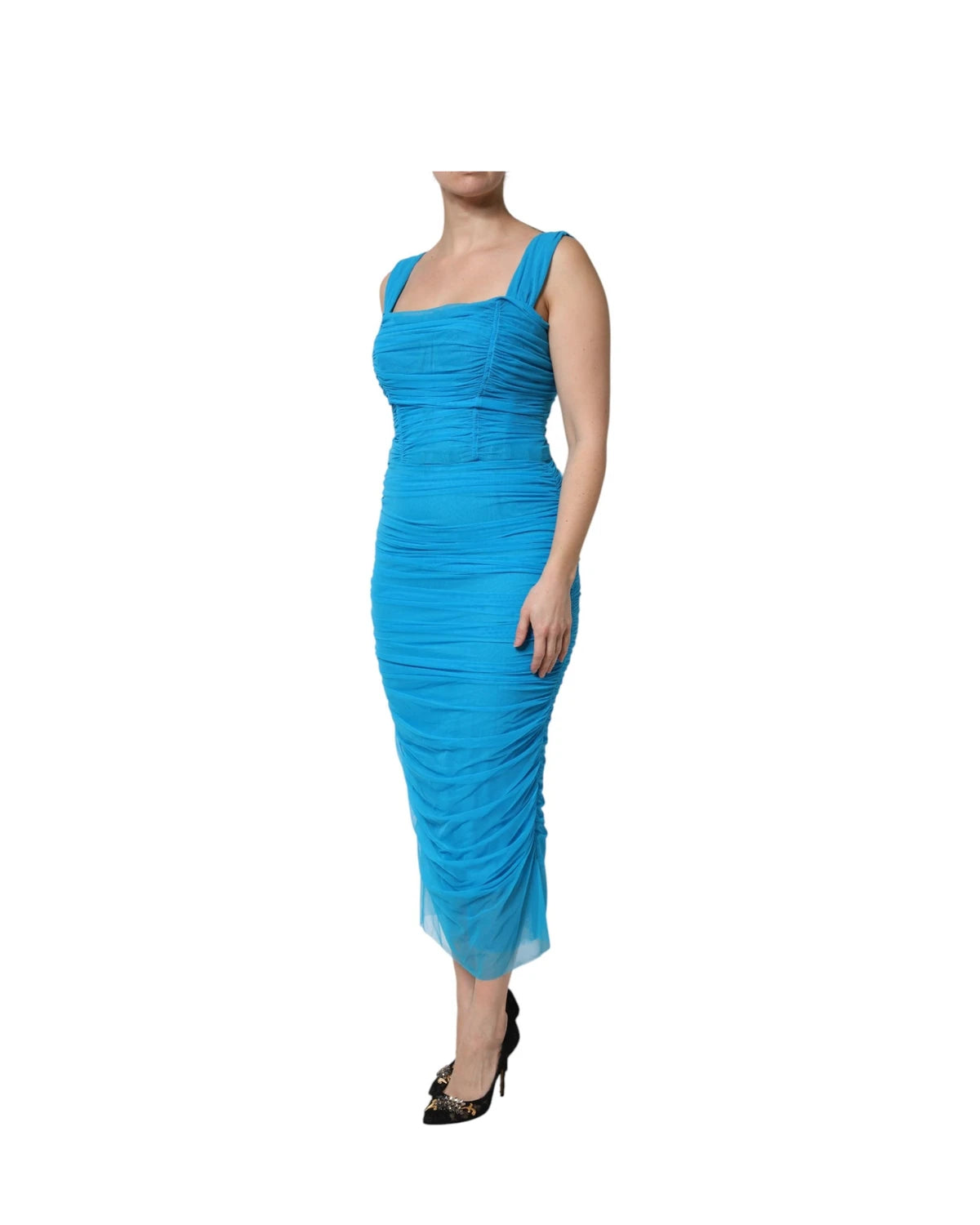 Dolce & Gabbana Dresse in blue, Nylon — view 4