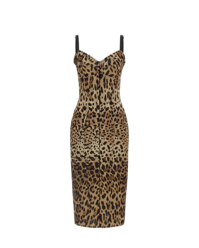 Dolce & Gabbana Dresse in brown, Polyamide