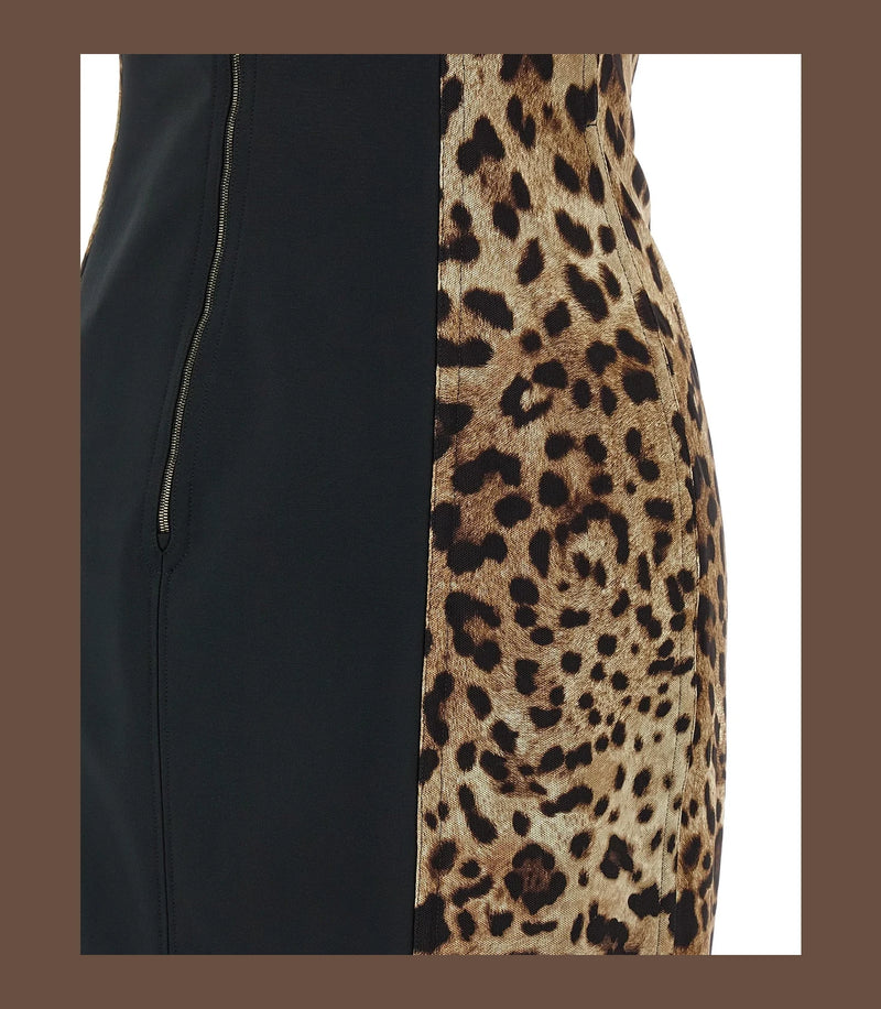 Dolce & Gabbana Dresse in brown, Polyamide — view 4