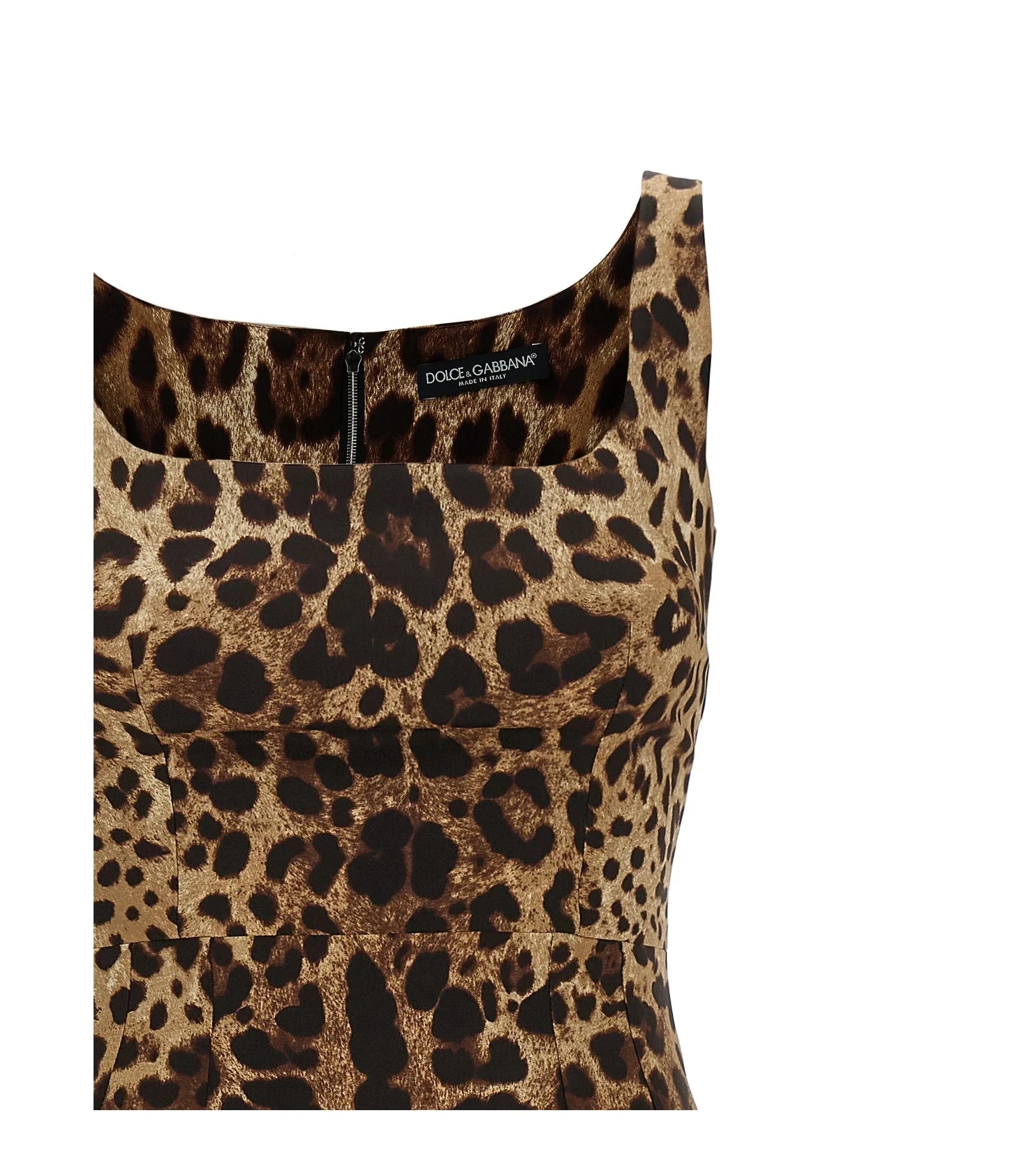 Dolce & Gabbana Dresse in brown, Silk — view 3