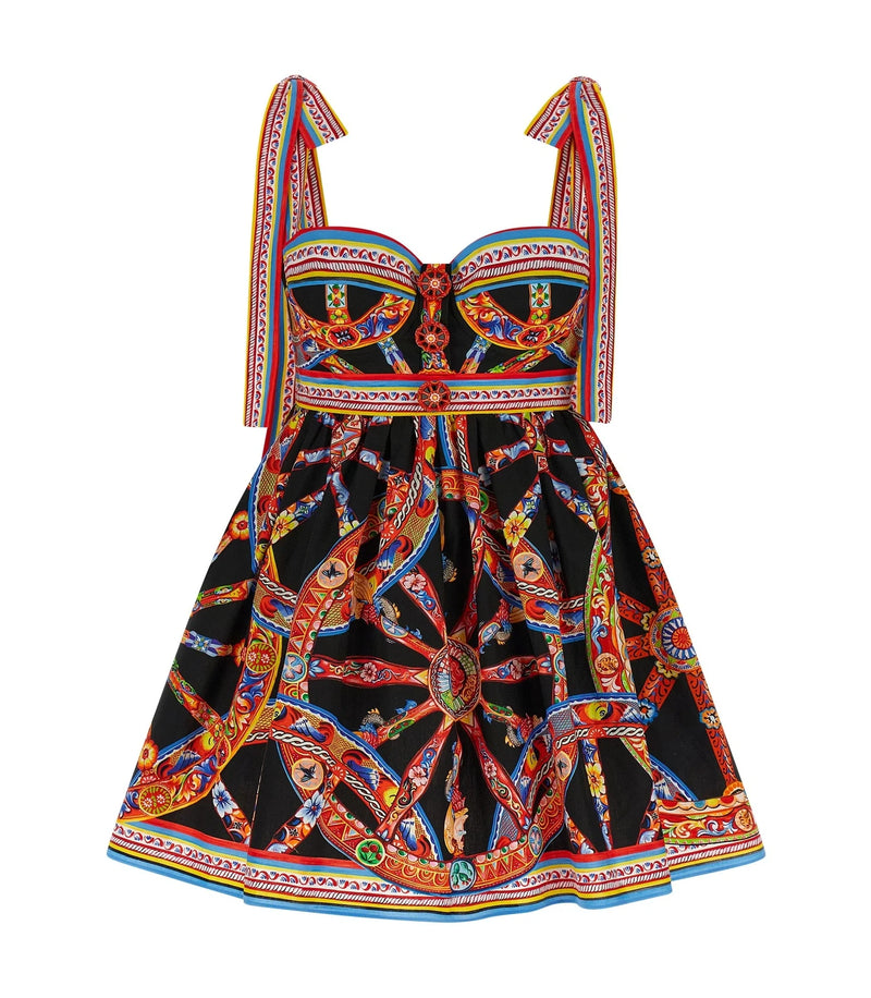 Dolce & Gabbana Dresse in multicolor, Cotton