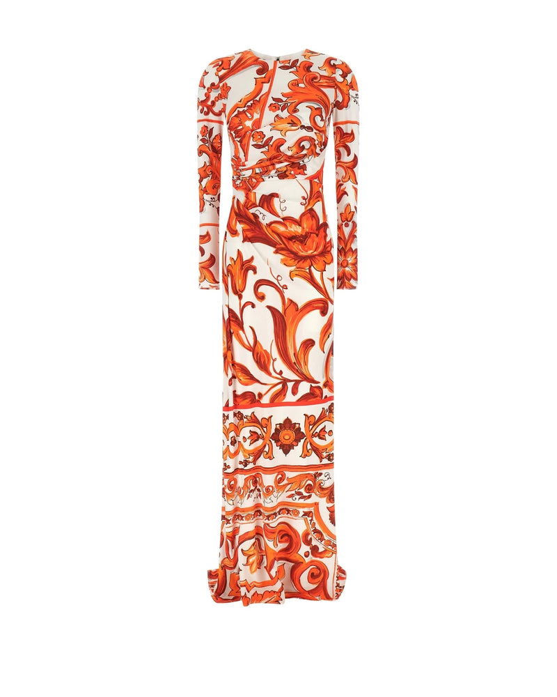 Dolce & Gabbana Dresse in orange, Viscose