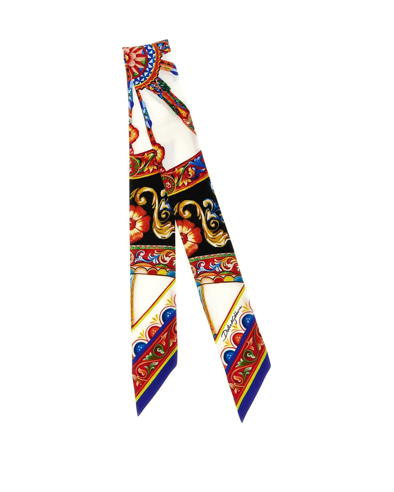 Dolce & Gabbana Durags & Hair Wrap in multicolor, Silk