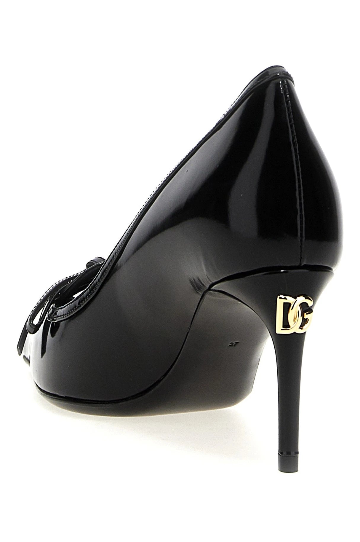 Dolce & Gabbana Heels in black, Calfskin Leather — view 3