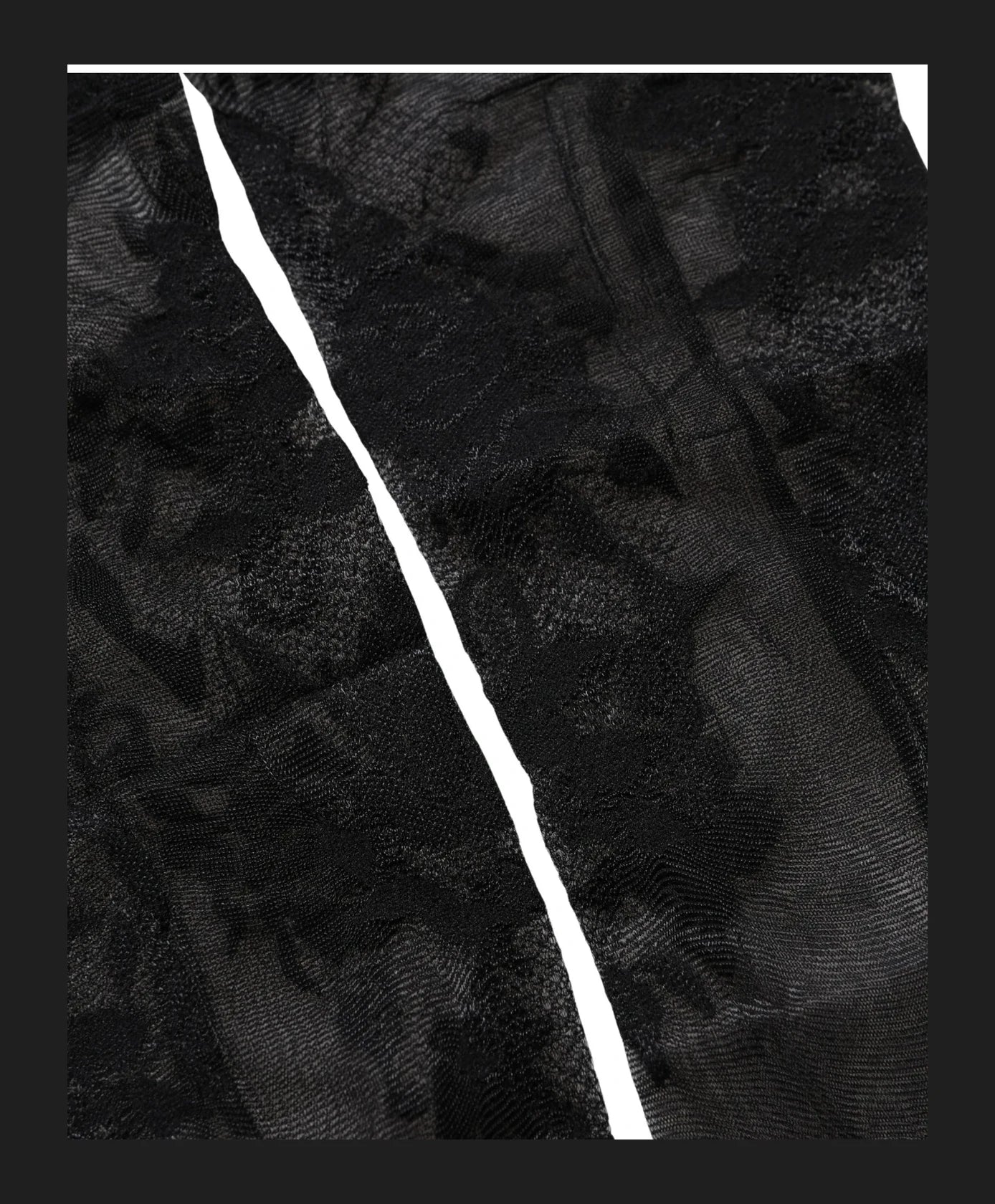 Dolce & Gabbana Hold Up Sock in black, Nylon — view 5