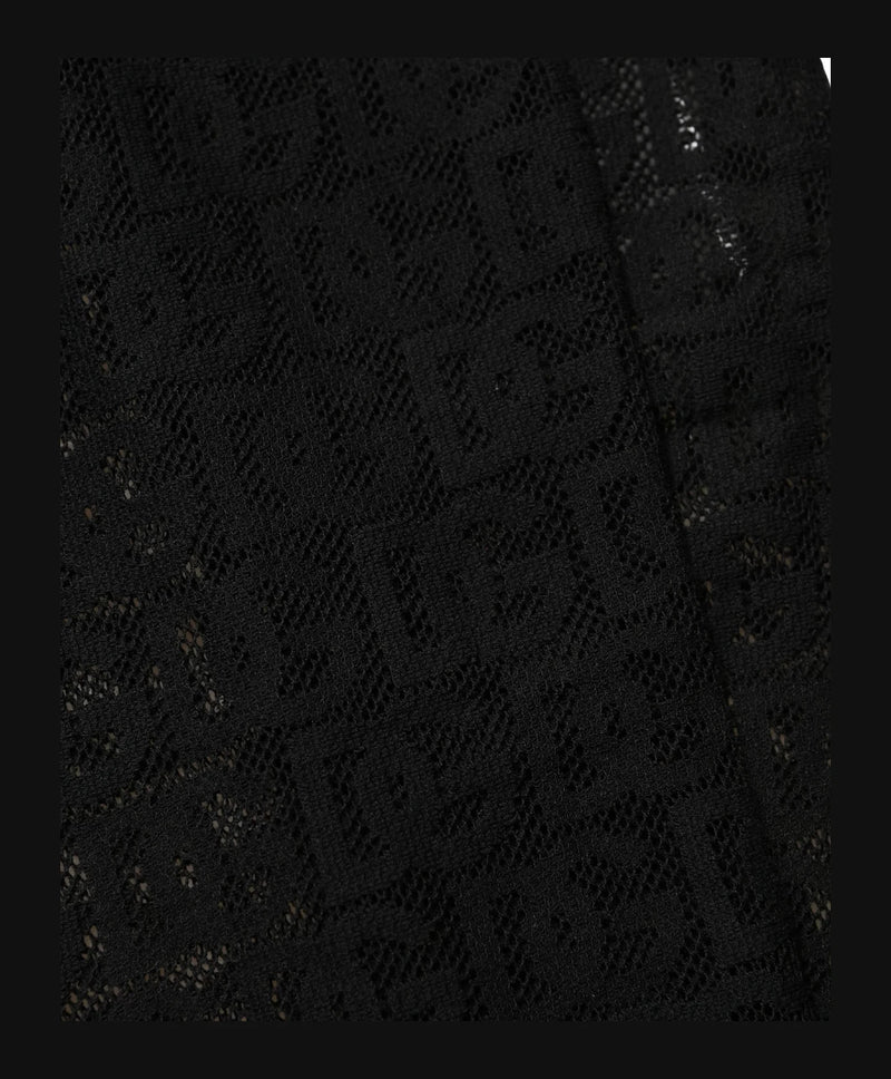 Dolce & Gabbana Hold Up Sock in black, Nylon — view 6