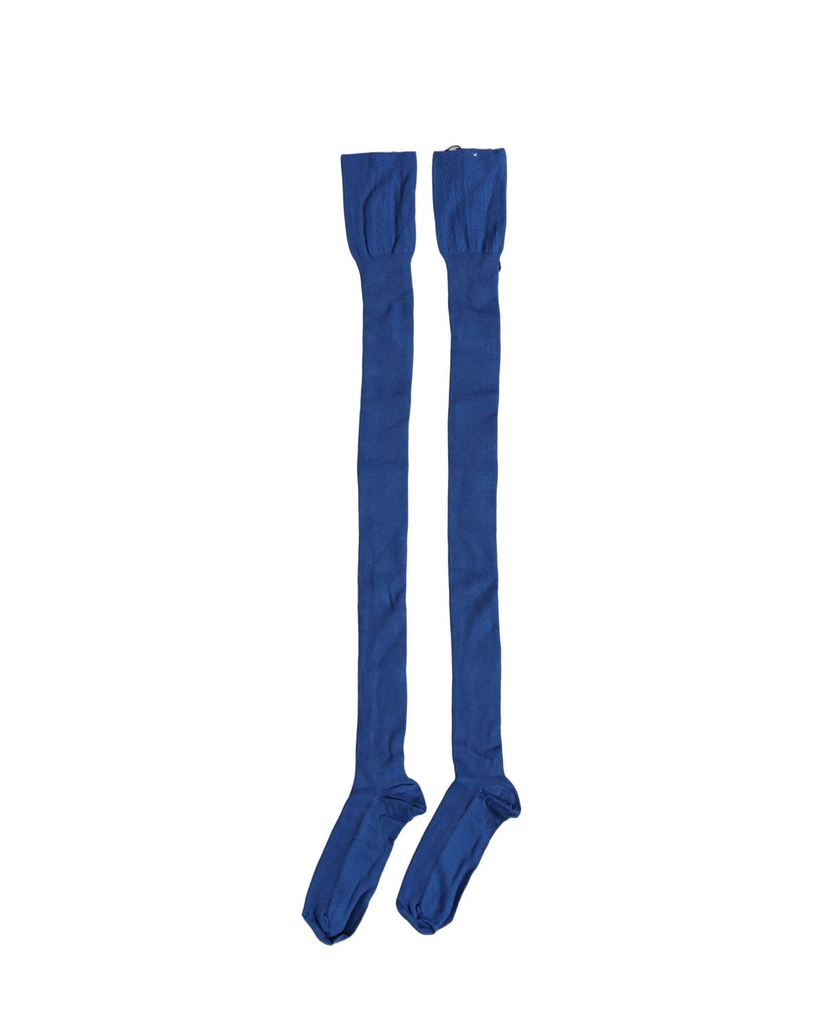 Dolce & Gabbana Hold Up Sock in blue, Viscose — view 2