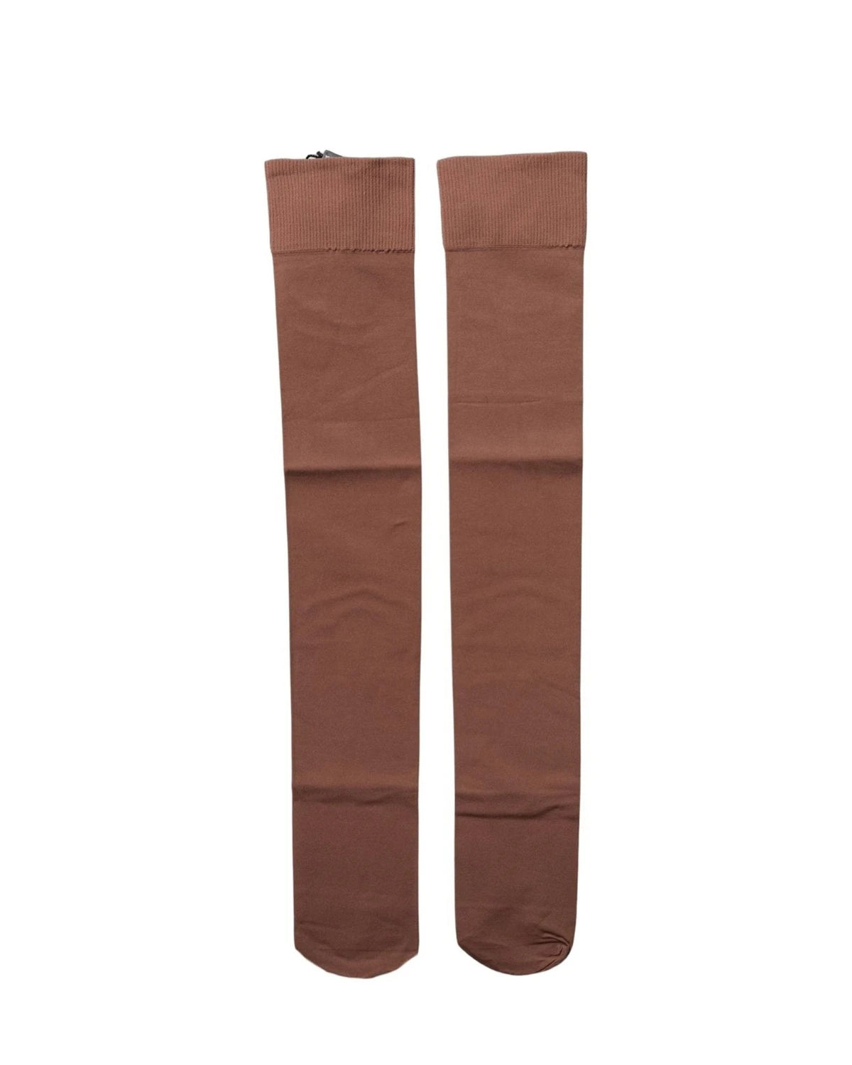 Dolce & Gabbana Hold Up Sock in brown, Nylon — view 4