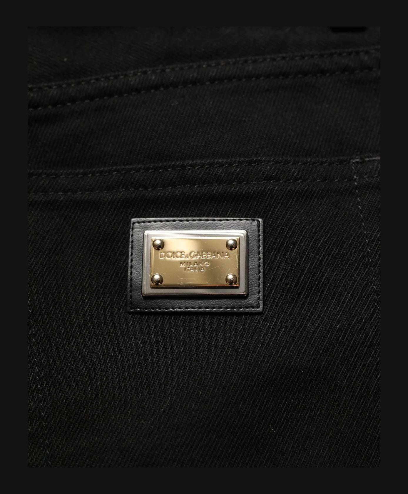 Dolce & Gabbana Jean in black, Cotton