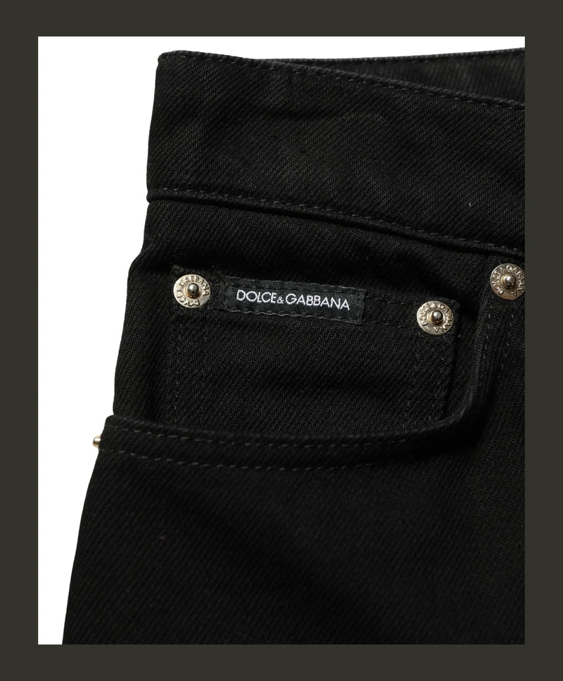 Dolce & Gabbana Jean in black, Cotton — view 7