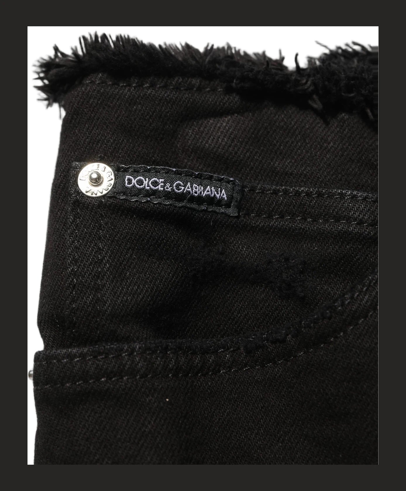 Dolce & Gabbana Jean in black, Cotton — view 7
