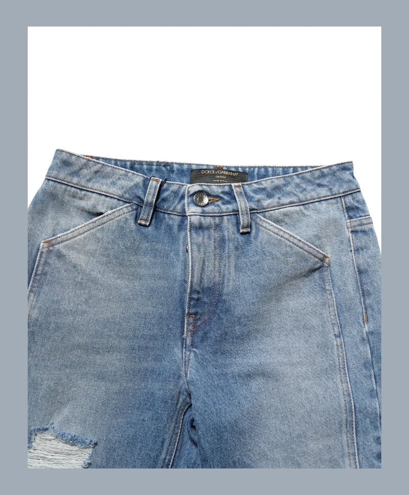 Dolce & Gabbana Jean in blue, Cotton — view 3