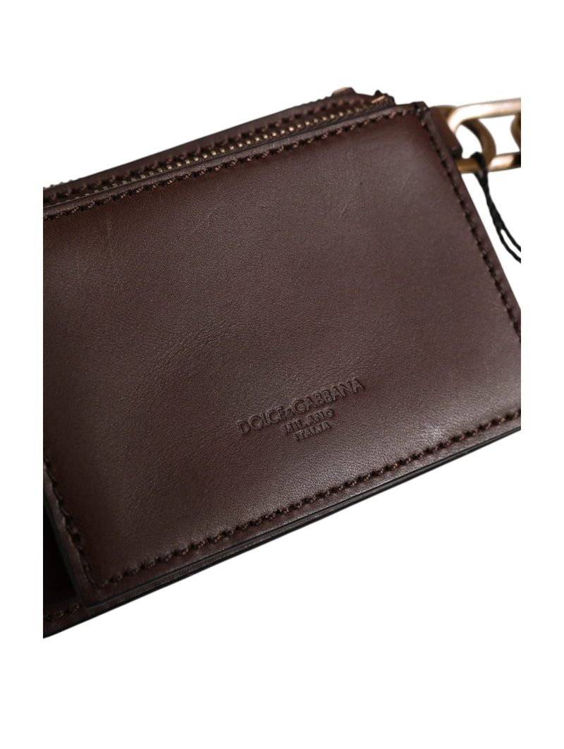 Dolce & Gabbana Key Case in brown, Calf Leather — view 2