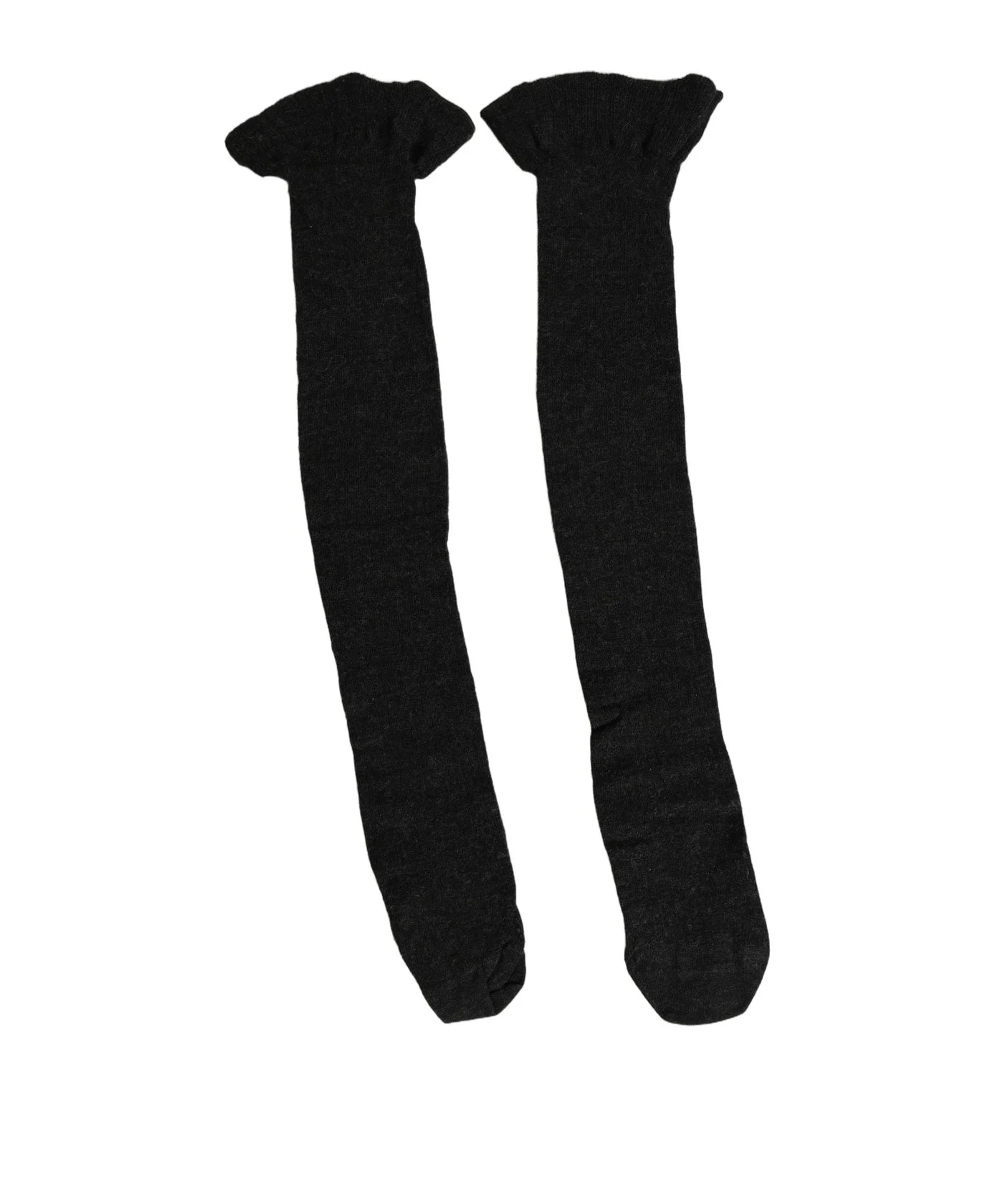 Dolce & Gabbana Knee Sock in black, Elastane