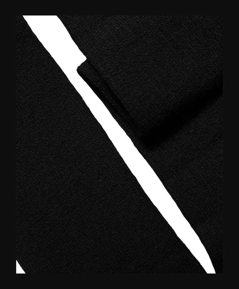 Dolce & Gabbana Knee Sock in black, Nylon