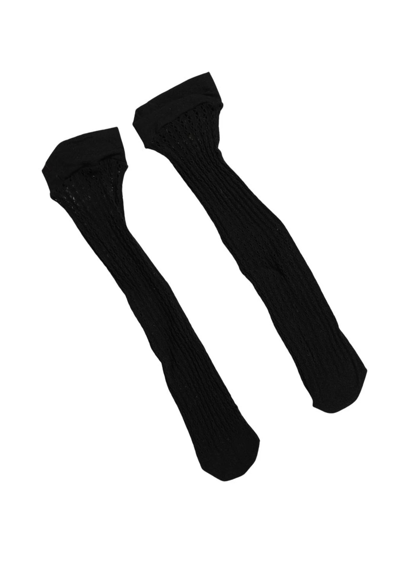 Dolce & Gabbana Knee Sock in black, Nylon — view 2