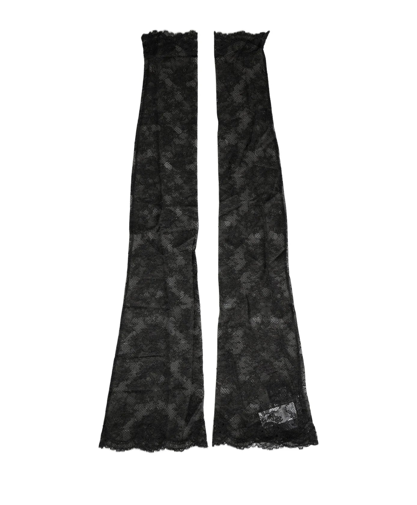 Dolce & Gabbana Knee Sock in black, Nylon — view 3