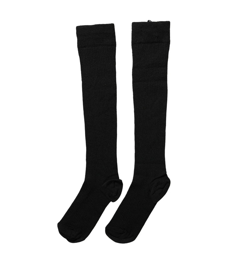 Dolce & Gabbana Knee Sock in black, Nylon — view 4