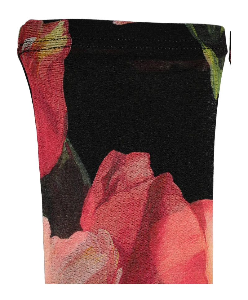 Dolce & Gabbana Knee Sock in black, Nylon — view 5