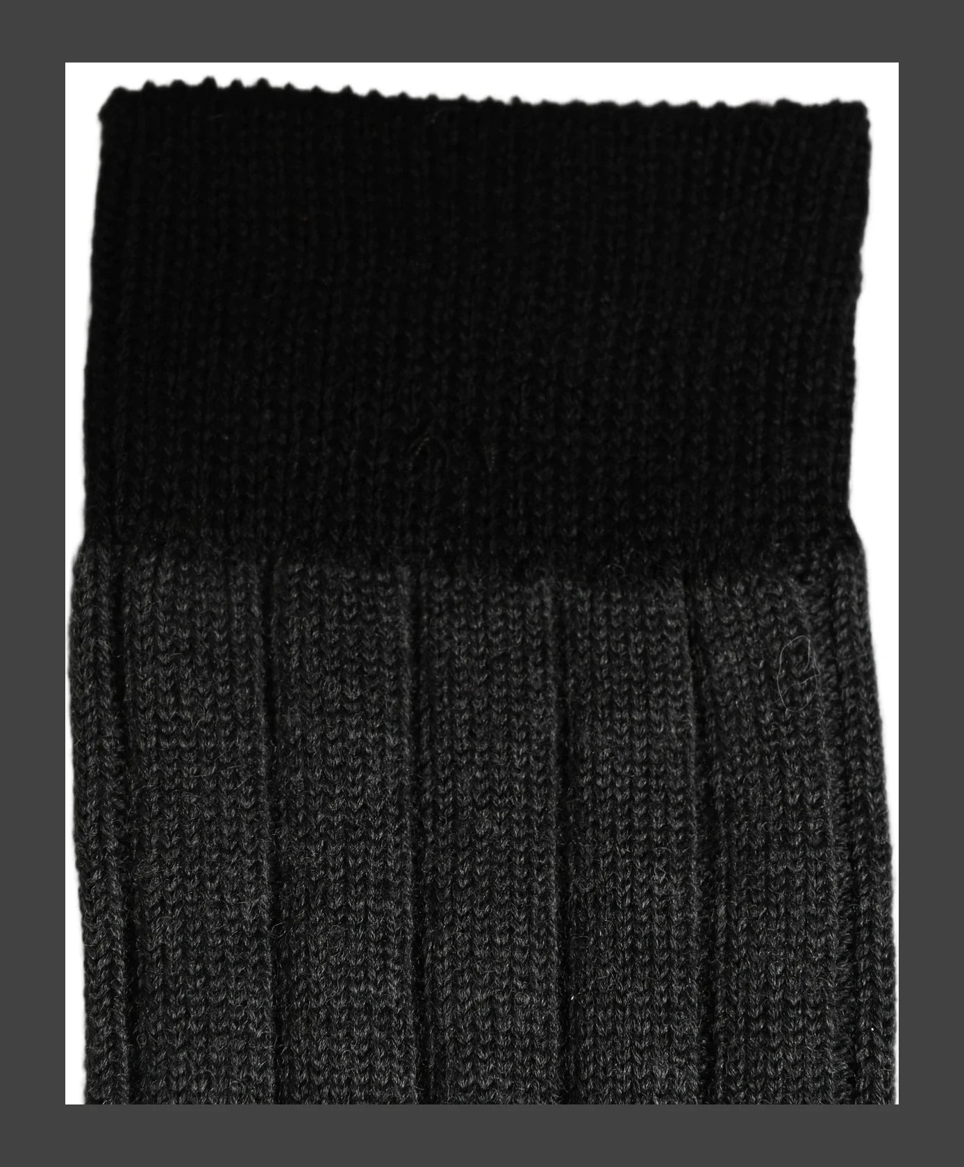 Dolce & Gabbana Knee Sock in gray, Wool — view 4