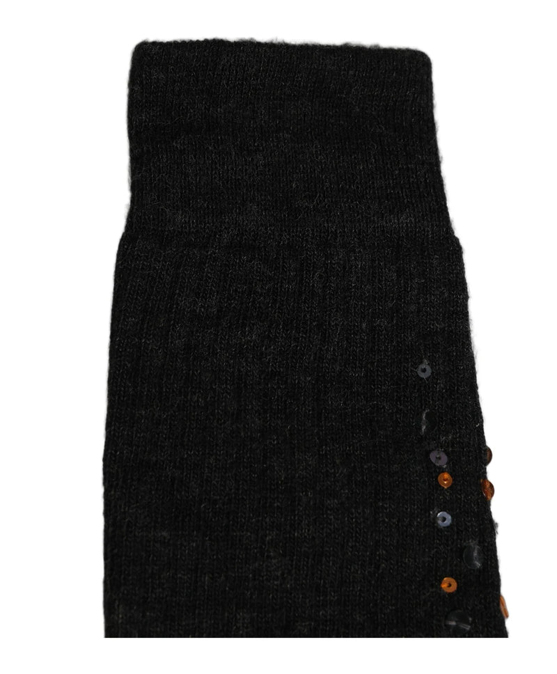 Dolce & Gabbana Knee Sock in gray, Wool — view 6