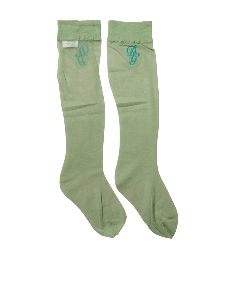 Dolce & Gabbana Knee Sock in green — view 3